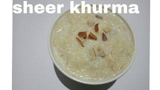 sheer khurma