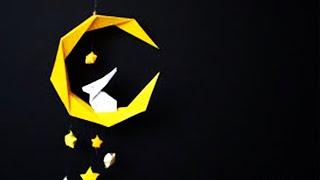 HOW TO MAKE ORIGAMI MOON | EASY STEP BY STEP!