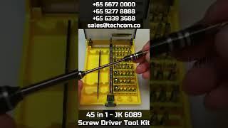 45 in 1 Screw Driver Tool Kit | Techcom Engineering Pte. Ltd #screwdriver #screwdriverkit #toolkit
