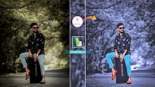 snapseed dark black tone photo editing || snapseed dark photo editing 2021 | razzsuman..