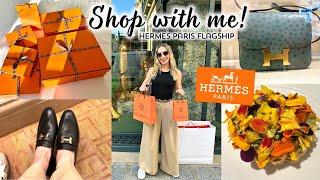 SHOP WITH ME at HERMES PARIS FLAGSHIP STORE  My Hermes shopping spree experience| PARIS VLOG 2024