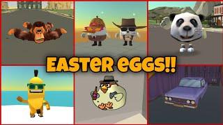  NEW UPDATE EASTER EGGS THAT NO ONE NOTICED!! CHICKEN GUN NEW UPDATE 4.1.0 SECRETS