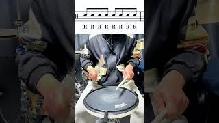 드럼패드연습패턴15(bounding one hand stroke)