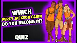 Which Percy Jackson Cabin Do You Belong In? | Random Quizzes