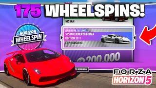 Opening 175+ WHEELSPINS WINS & FAILS! | Forza Horizon 5