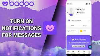 How To Turn On Notifications For Messages On Badoo Dating And Chat,Meet App