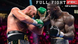 Fury vs Wilder 3 FULL FIGHT: October 9, 2021 | PBC on FOX PPV