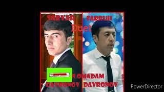 Farruh Davronov & Sarvar Davronov Duet Man omadam