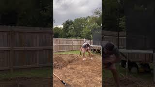 Backyard putting green build (start to finish)!