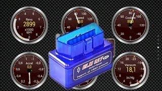 OBDII Bluetooth диагностика двигателя VW Polo Sedan программой Torque