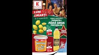 Kaufland oferte de Luni si Marti 4 Noiembrie - 5 Noiembrie 2024