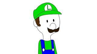 Luigi doing nothing for a minute