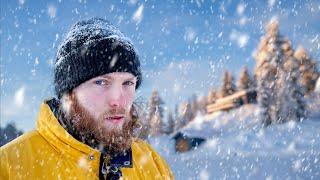 Snowed in at the cozy forest cabin - ASMR