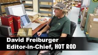 David Freiburger Working On HOT ROD Deluxe