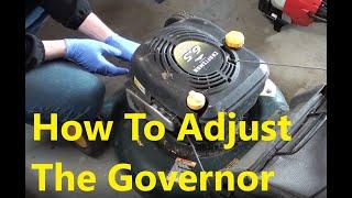 Fixing A Craftsman Mower With Governor Issues - Can We Bring It Back?