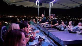 Dinner in the Sky in Athens, Greece