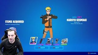 Spending 14,000 V-Bucks Buying And Unlocking ALL NARUTO Fortnite Bundles In The item Shop RIGHT NOW!