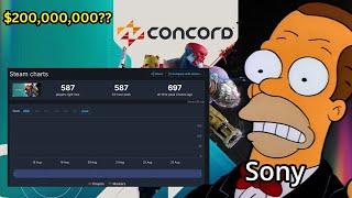 When Sony saw the Concord player count