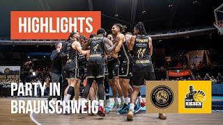 Highlights: Basketball Löwen Braunschweig - MHP Riesen Ludwigsburg |easyCredit Basketball-Bundesliga