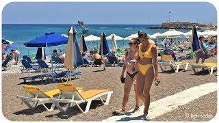 Elli Beach In Rhodes Town, Greece