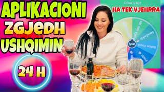 APLIKACIONI ZGJEDH CFARE DO HA | 24H | PART 1 | CHALLENGE | EJONA VLOGS