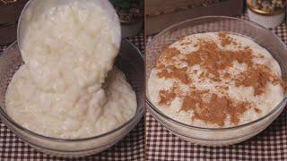 ARROZ DOCE CREMOSO TRADICIONAL SUPER FÁCIL E RÁPIDO DE FAZER