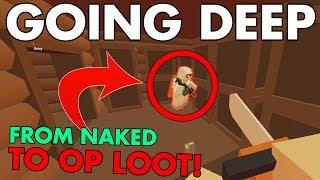 SNEAKING INTO A CLAN BASE!  MOST INSANE BASE RAID IN HISTORY! (Unturned Nothing to OP LOOT)