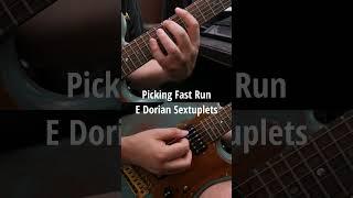 Dorian ultra fast picking shred lick Picking #guitar #guitarist #guitarsolo