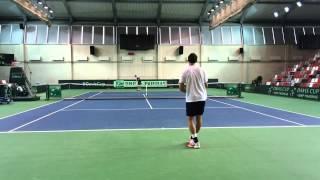 Janis Podzus Davis cup Valmiera 2014