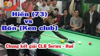 [Dzungscor] BIDA ONLINE - Final  Bốn vs Hiền: Chung kết giải Series 3 Huế - Billiards Libre