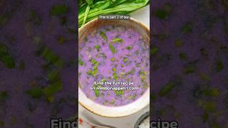 Canh khoai mỡ – Canh khoai tím • Vietnamese purple yam soup #vietfood #recipe #cooking #homemade