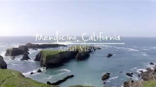 Beautiful Mendocino Coastal Aerial Drone Views