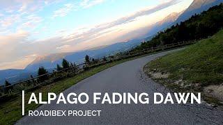 ALPAGO FADING DAWN (Sunrise ride on the hard climb of Alpago) - Virtual ride for indoor cycling