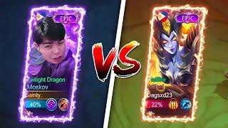 Sainty Vs Top PH Irithel Sa Mobile Legends!  1 Vs 1    Mobile Legends