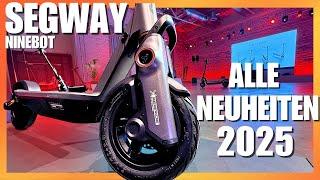 Segway Ninebot  ALLE NEUHEITEN 2025!  E3 Pro, F3 Pro, G3 Max, ZT3 Pro, GT3 D, GT3 Pro #segway