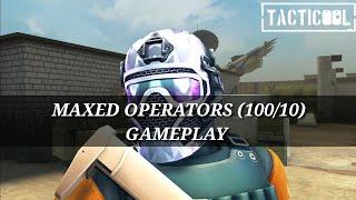 Tacticool: EPIC GAMES - MAXED OPERATORS (100/10) DIANA / CHARON / MC MEAN GAMEPLAY 5v5 SHOOTER