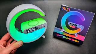 G63 Smart Light Review - Bluetooth Speaker & Wireless Charger Sound Machine