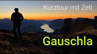 Gauschla - Kleine Herbsttour mit Zelt