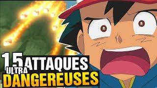 15 ATTAQUES POKÉMON les plus DANGEREUSES