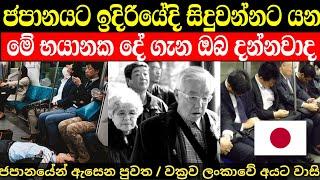 ජපානයට ඉදිරියේදි සිදුවන දේ / වක්‍රව ලංකාවේ අයටත් වාඩි | japan news sinhala