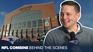 How the Patriots Scouting Department Evaluates Prospects at the NFL Combine | Behind the Scenes