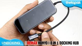 USB Type-C Hub 8 in 1 Remax Hunyo I RU-U86 - UNBOXING