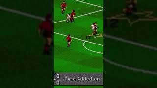 FIFA 95 Exquisite volley! #Shorts #fifa #sega #goals #retro