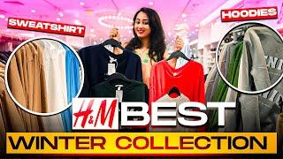 H&M latest winter collection for women 2024| Try on haul | h&M sweatshirt hoodies for women