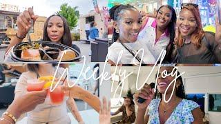 VLOG:THE BEST BBQ I'VE EVER TRIED | KARAOKE WITH FRIENDS | QUICK WEAVE GONE WRONG + MORE CHENANIGANS