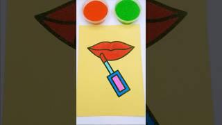 Sand Painting Makeup #asmr #relaxing #sandpainting #art #sandasmr #satisfying #sandart #drawing