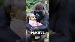 Why This Gorilla Kicked a Woman Isn't What You Think! #animals #wildlife