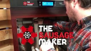 The Sausage Maker Dry Curing Cabinet for Home Charcuterie Making