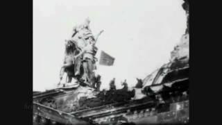 Soviet Flag over the Reichstag Building 1945