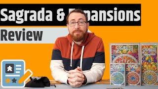 Sagrada & Expansions Review - A Classic Dice Scoring Game of Stained Glass Windows